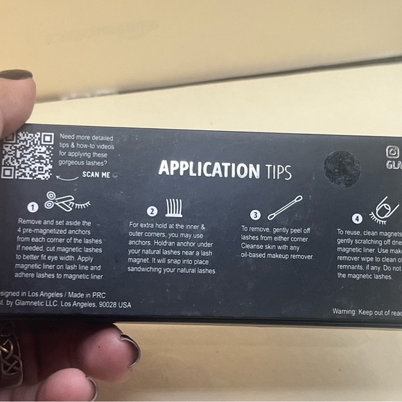 Glamnetic magnetic false lashes, in the model luxe - Picture 4 of 4